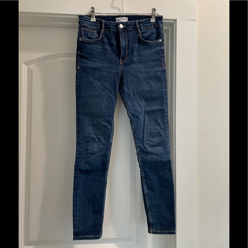 Zara denim leggings